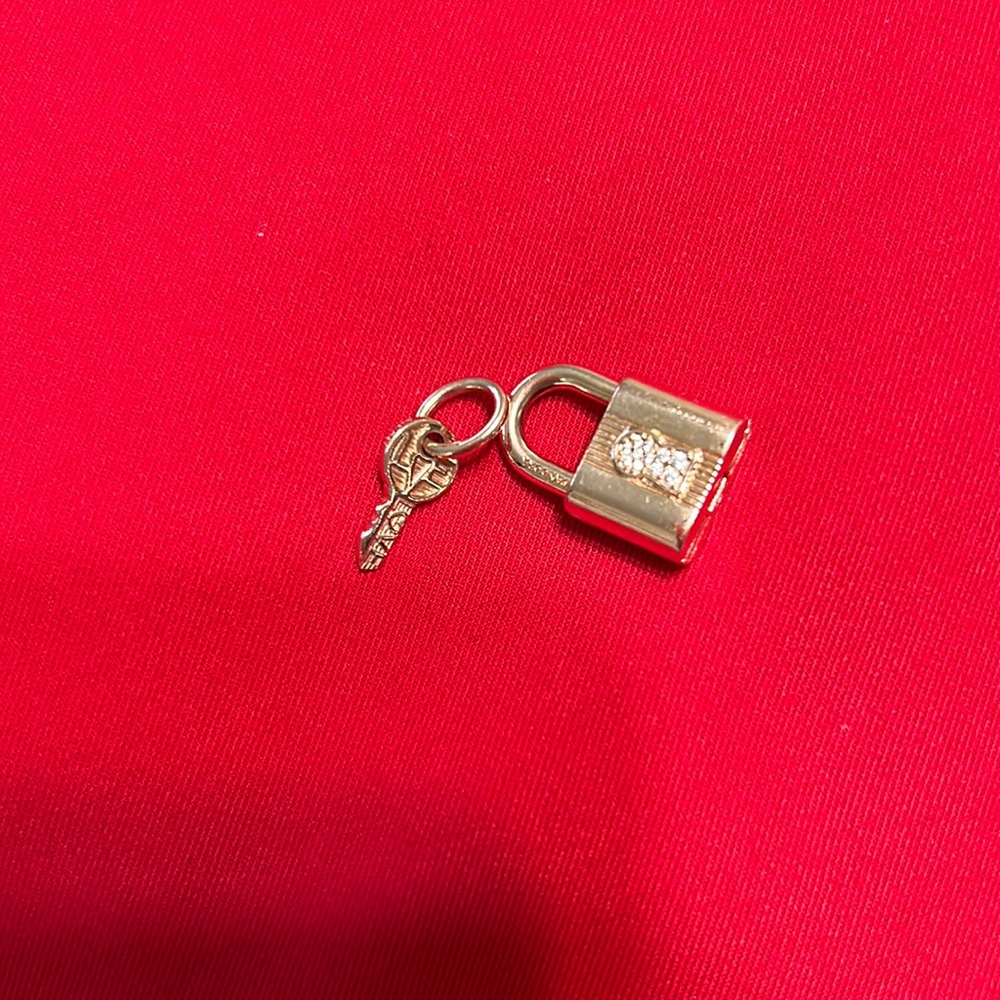 Pandora Rose Gold lick with key charm